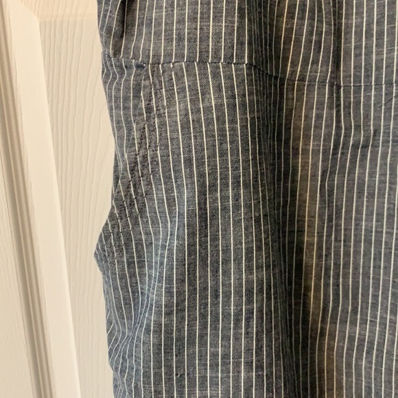 Express Chambray Pin Striped Dress - Picture 5 of 8